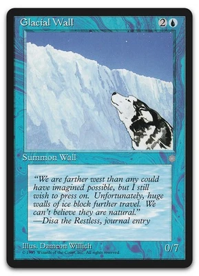 Glacial Wall #71 (NM) Ice Age ICE Magic MTG - Image 1 of 2