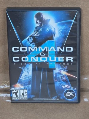 Command & Conquer 4: Tiberian Twilight (PC DVD-ROM, 2010) CIB w/ Manual  - Image 1 of 4