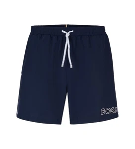 Hugo Boss Starfish Swim Shorts Navy Blue Mens Size M L XL XXL 50223662 - Picture 1 of 6