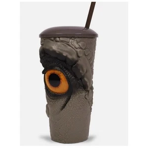 Vaso AMC Jurassic World Rebirth T-Rex Eye 3D Grip NUEVO Sellado - Imagen 1 de 9