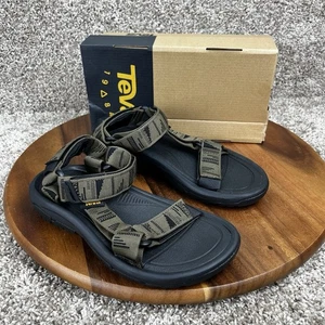 NUOVI sandali da trekking con cinturino Teva Hurricane XLT2 da uomo taglia 4 Chara oliva scuro - Foto 1 di 13