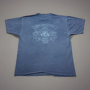 Vintage 2001 Faded Rolling Rock Town Fair 2.0 Band T-Shirt STP Deftones Y2K XL - Picture 1 of 11