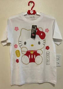 Japan Exclusive Sanrio Hello Kitty Sakura Shirt Size Medium Nwt - Picture 1 of 3