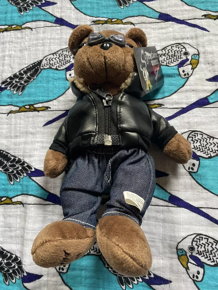 1999 Limited Edition Amelia Earhart Signature Series Stuffed Animal Classic Toy