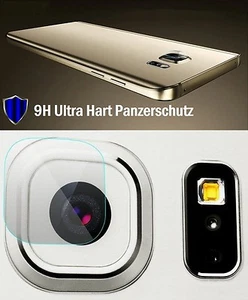Camera Lens & Blitz HD+ Tank Film Protection Glass for Samsung Galaxy S6 Egde - Picture 1 of 10