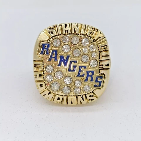 New York Rangers 1994 Brian Leetch #2 Ring Stanley Cup Hockey National Champions Cover
