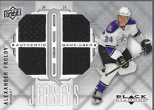 2009-10 Black Diamond Jerseys Quad Hockey Card Pick