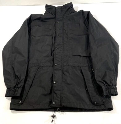 NWT SMALL TRI-MOUNTAIN 9300 CLIMAX WATER-RESISTANT PARKA BLACK SMALL - Image 1 of 3