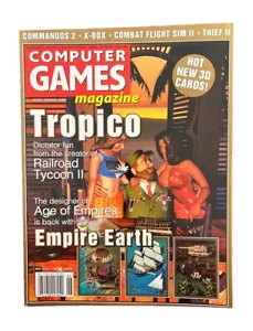 Classic Vintage Computer Games Magazine #115 June 2000 Tropico Age Of Empires - Foto 1 di 3