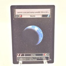 Star Wars CCG Dagobah Limited BB Black Border DS Dark Side Raithal Planet System