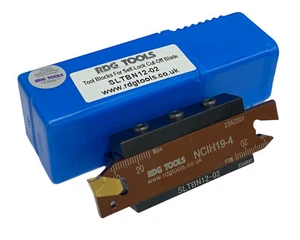 12MM PARTING OFF SYSTEM CUT OFF TOOL BLOCK BLADE + 4MM INSERT BY RDGTOOLS - Picture 1 of 2