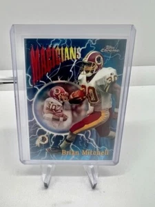 BRIAN MITCHELL 1997 TOPPS CHROME SEASON'S BEST MINT SHIPPING DISCOUNTS - Picture 1 of 1