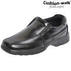 Cushion Walk Men's Superlite WideFit Gel Pad Casual SlipOn/Touch Fastening Shoes