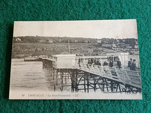 CPA 14 TROUVILLE - La Jetée-Promenade - Imagen 1 de 2