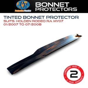 Tinted Bonnet Protector Fits Holden Rodeo RA MY07 01/2007 - 07/2008 4x4 Offroad - Picture 1 of 1