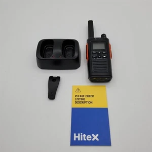 Only one radio! Cobra RX680 Waterproof Walkie Talkie, Black/Orange -NOT WORKING- - Zdjęcie 1 z 3