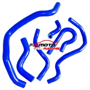 For 1992-2000 HONDA CIVIC D15 D16 EG EK SILICONE RADIATOR & HEATER HOSE BLUE - Picture 1 of 5