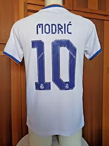 Shirt Real Madrid Adidas n.10 Modric Maglia 2021-22 Maillot home Camiseta Trikot - Foto 1 di 7
