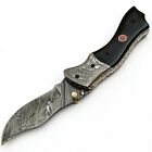 Damascus Steel Folding Knife