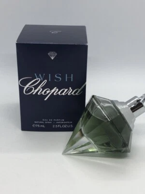(378,67€/L) Chopard Wish 75 ml EdP Eau de Parfum Spray neue Version Neu OvP - Bild 1 von 2