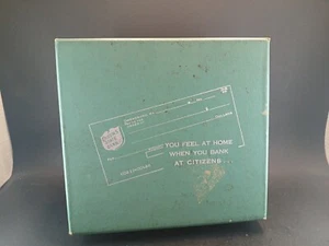 Citizens Bank Receipt Box Vintage - Picture 1 of 9