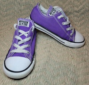 purple converse ebay