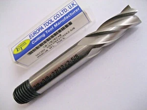 3/8 9,53 mm KOBALTENDMÜHLE HSSCo8 4 GERIFFELT EUROPA WERKZEUG CLARKSON 50720240 P12 - Bild 1 von 6