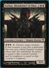 Kalitas, Bloodchief of Ghet Zendikar NM Black Mythic Rare CARD (244852) ABUGames