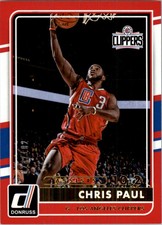 2015-16 Donruss Assists Los Angeles Clippers Basketball Card #2 Chris Paul /102 