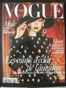 VOGUE PARIS FRANCE FASHION MAGAZINE NOVEMBER 2016 GIGI HADID HAUTE COUTURE ROME - Picture 1 of 1