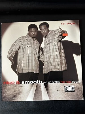 NICE & SMOOTH RETURN OF THE HIP HOP FREAKS 1994 HIP HOP RAP 12" VINYL PROMO - Image 1 of 4