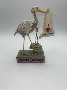 Jim Shore ein Konvolut Freude Sonderlieferung Storch und Baby #4009211 - Bild 1 von 7