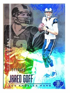 Panini Illusions Blue #17 2017 Jared Goff/Kurt Warner - Imagen 1 de 2