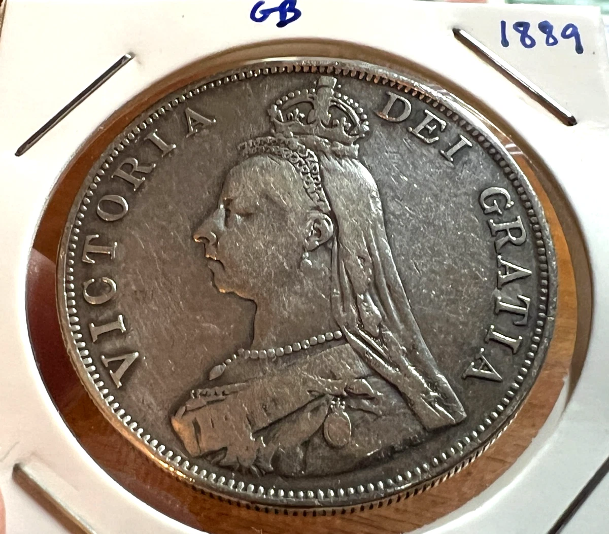 1889年 グレートブリテン クラウン銀貨 1889 Year UK Coins for sale | eBay