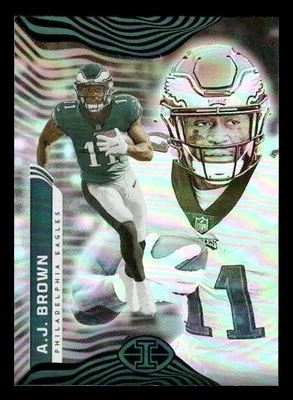 2022 Panini Illusions #81 A.J. Brown Retail Philadelphia Eagles - Image 1 of 2