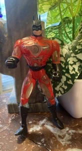 1995 BATMAN DELUXE LASER DISC BATMAN FOREVER DC COMICS KENNER 5” ACTION FIGURE - Picture 1 of 9