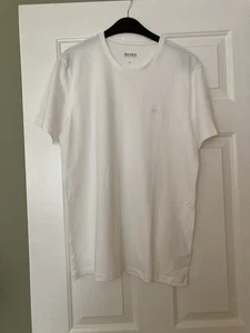 Hugo Boss White T Shirt M VGC - Picture 1 of 5