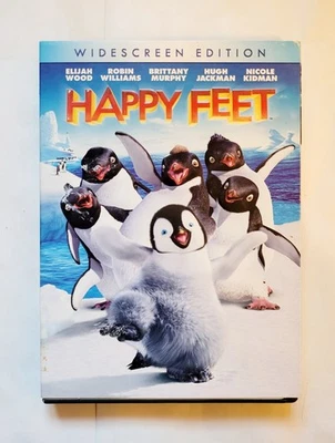 Happy Feet DVD Family Comedy 2006 PG Widescreen Edition 1hr 48 min Free Shipping - Image 1 of 4