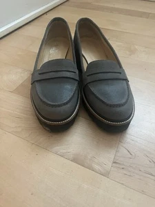 Mocasines mm6 Maison Margiela con orificio - gris-39 - Imagen 1 de 10