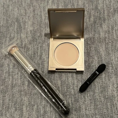 Corrector Arcilla de Colores CC Corrector Debajo de Ojos Medio Claro Melocotón 1 Cepillo Belleza Nuevo Foto 1 de 4