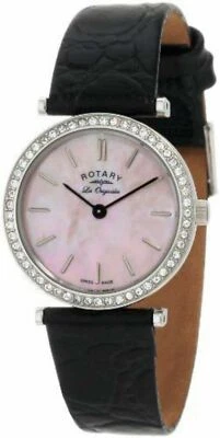 NEW Rotary LS90003/07 Womens Les Originales Watch Classic Strap Swiss Made SS WR - Image 1 of 2