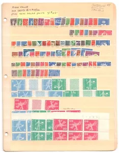 SWITZERLAND Helvetia 1960s Mostly MNH Stamps, tête-bêche Pairs & Blocks CV$125+ - Picture 1 of 9