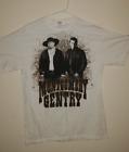 "Montgomery Gentry" 2009 Tour taille M chemise blanche M131