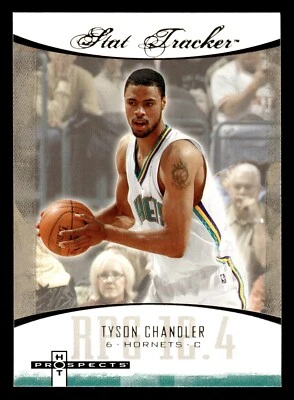 2007-08 Fleer Hot Prospects Stat Tracker Tyson Chandler #ST-34 - Image 1 of 2