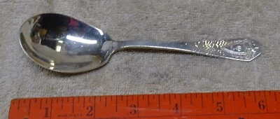 ** De colección - 1847 ROGERS - CUCHARA DE AZÚCAR - 1916 patrón heráldico - L - SUPER BONITO Foto 1 de 2