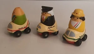 Vintage Apollo Toys Air Set With Pilot, Steward, Plane, Cars Hong Kong Rare - Picture 1 of 8