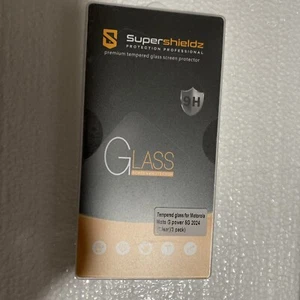 Protector de pantalla de vidrio templado 3XSupershieldz para Motorola Moto G Power 5G 2024 - Imagen 1 de 2
