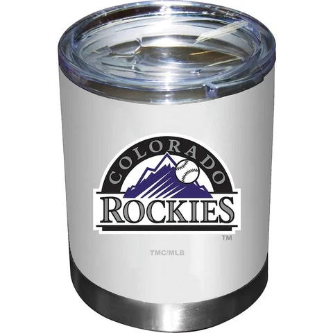 Colorado Rockies 12oz. Team Lowball Tumbler Cover
