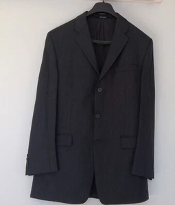 DKNY Men's Charcoal Modern Fit Wool Jacket  Size 40L - Picture 1 of 4