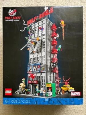 Lego Marvel 76178 Daily Bugle Spider-Man Super Heroes - New Sealed - Image 1 of 4